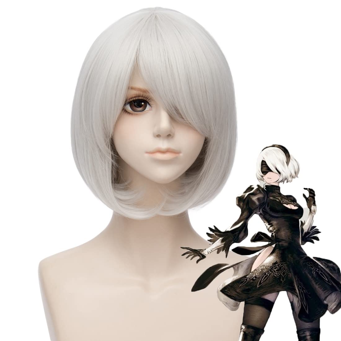 Men'S Accessories Types - Kısa Şerit Cosplay Peruk Erkekler ve