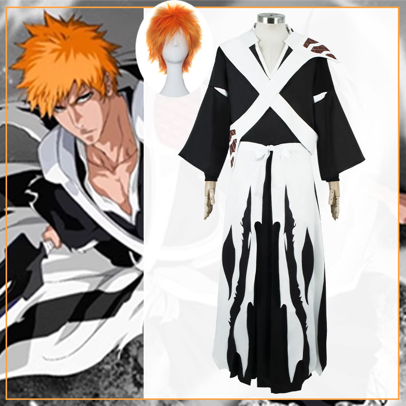 Anime Bleach Kurosaki Ichigo C - Men'S Kimono Accessories incelemesi ve fiyatı