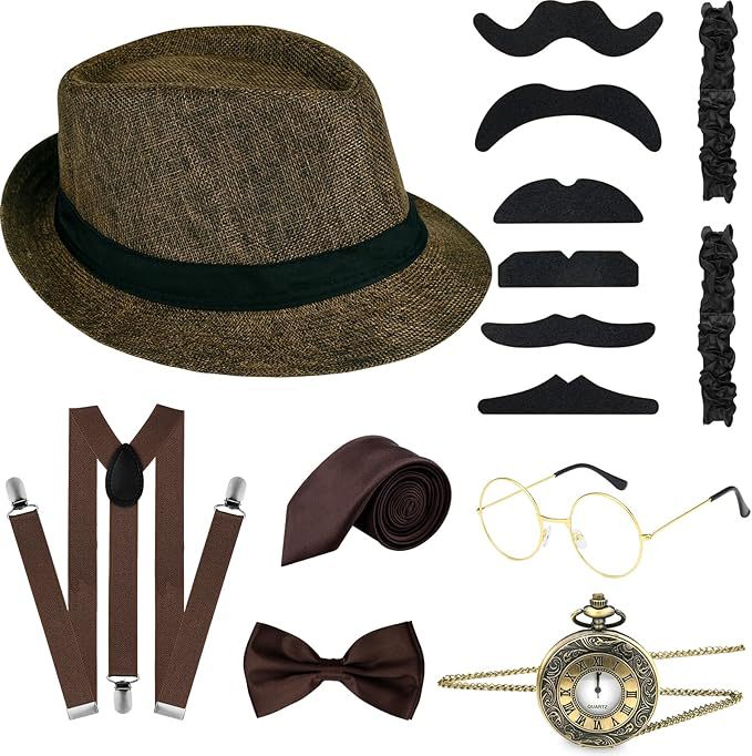 Erkekler 1920'ler Gatsby Kostü - Men'S Accessories In The 1920S incelemesi ve fiyatı