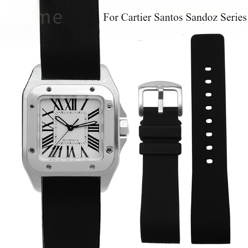 Siyah Mavi Silikon saat kayışı - Men'S Accessories Cartier incelemesi ve fiyatı