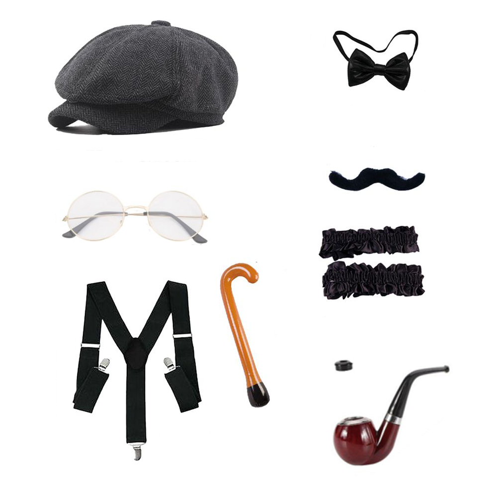 PESENAR Yaşlı Adam Kostüm Akse - Men'S Accessories In The 1920S incelemesi ve fiyatı